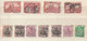 Allemagne. 11 Timbres Oblitérés. Perforés. Etat Moyen. Charnières. - Perforadas