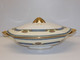 *TRES JOLI ANCIEN LEGUMIER PORCELAINE LIMOGES JB France (JEAN BOYER) Dorures  E - Limoges (FRA)