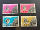 (stamp 15-10-2022) UK - Hong Kong Dependencies (now Part Of China) 4 Stamps (4 Used)  1962 - Gebraucht