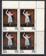 75p Block India MNH 1975, Indian Classical Dances, Dance, Culture, Costume, Kathak,  As Scan - Blokken & Velletjes