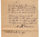 VP20.708 - Roumanie - BOTESTI 1917 - Lettre / Document Manuscrit A.R. DOMINIC - Manuscrits