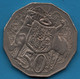 AUSTRALIA 50 CENTS 1971 KM# 68 Elizabeth II - 50 Cents