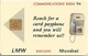 India / Swiss - Monetel-Ascom-LMW (Chip) - Commun. India '94- 04.1993, Gem1B Red, 100U, 1.000ex, Mint - Inde