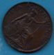 UK 1 FARTHING 1901 KM# 788 Victoria - B. 1 Farthing