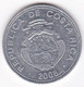 Costa Rica 5 Colones 2008, Aluminium, KM# 227b - Costa Rica