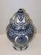 *SUPERBE URNE POTICHE CERAMIQUE DELFT Signée APK GRAND POT COUVERT Décor BLEUS  E - Delft (NLD)