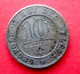 BELGIQUE 10 CENTIMES 1898 - 10 Centimes