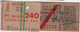 Ticket Ancien/ SNCF Couchette / 2éme Classe/Paris / Vers 1950-1960       TCK242 - Europa