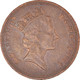 Monnaie, Grande-Bretagne, Elizabeth II, Penny, 1988, TTB, Bronze, KM:935 - 1/2 Penny & 1/2 New Penny