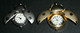 Rare Lot De 2 Montres à Quartz 1 Dorée 1 Argentée, Pendentif, Coccinelles, Coccinelle, Montre - Orologi Gioielli