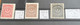 1923/24 Star Crescent Stamps MH Isfila 1109,1143,1147 - Unused Stamps