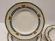 Delcampe - *5 ASSIETTES 1/2 CREUSES PORCELAINE LIMOGES JB France (JEAN BOYER) Dorures E - Limoges (FRA)