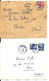 3 ENVELOPPES - Les Colonies - Tunisie - Lettres & Documents