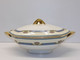 *BELLE ANCIENNE SOUPIERE PORCELAINE LIMOGES JB France (JEAN BOYER) Dorures  E - Limoges (FRA)