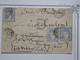 BG11 ESPANA  BELLE  LETTRE SEPT. 1870 BARCELONA A ST ROMANS FRANCIA   +++AFFRANCH.INTERESSANT++ - Cartas & Documentos