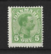 DENMARK....." 1913.."....5ore. ....SG135.........MNH..... - Unused Stamps