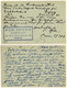 FRANCE - 1911/12 2xCP 10c Semeuse (datées 104 & 127) Adressées En Allemagne - Cartoline Postali E Su Commissione Privata TSC (ante 1995)