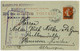 FRANCE - 1919 CP 10c Semeuse Du Consul D'Allemagne Pour Hannovre Avec Surcharhe Manuelle "amtl" Sur Timbre - Standard Postcards & Stamped On Demand (before 1995)