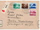 61500 - Schweiz - 1952 - Pro Patria '52 Kpl Satz A R-Bf BRISSAGO -> West-Berlin, Rs M Dt Devisenkontrolle - Storia Postale