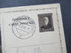 CSSR 1934 / 38 Bildganzsachen 2 Verschiedene Bilder Tatry Stempel Bozi Dar / Gottesgrab Und Johanngeorgenstadt - Storia Postale