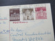 Berlin 1970 Ganzsache Mit ZuF BRD Als Nachnahme Karte Rückseitig Roter Stempel L1 Abgabenachricht Erhalten - Cartas & Documentos