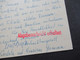 Berlin 1970 Ganzsache Mit ZuF BRD Als Nachnahme Karte Rückseitig Roter Stempel L1 Abgabenachricht Erhalten - Lettres & Documents