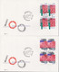 1998. DANMARK. Arbejdsmarkedets Organisering Complete Set In 4-blocks On FDC 22.1.98.  (Michel 1170-1173) - JF433953 - Storia Postale