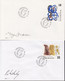 1998. DANMARK. Art Complete Set On FDC 15.10.98.  (Michel 1191-1194) - JF433963 - Lettres & Documents
