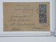 BG11 FRANCE  BELLE CARTE LETTRE ENTIER RR 1897 PARIS A MEERANE SAXE GERMANY    ++ AFFR. INTERESSANT - Altri & Non Classificati