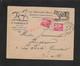 LETTRE COMMERCIALE ILLUSTRÉE SUR TIMBRES PAIX 1940 LA PRÉVOYANTE BÉTAIL ASSURANCE V FARNAULT À SOUPPES SUR LOING : - 1932-39 Peace