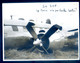 Lot 2 Photos Originales Juin 1965 Accident Avion Le SO30p N°35 De La 11S à Creil Train Atterrissage Pas Sorti Sephot11 - Aviación