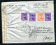 Egypte - Enveloppe Commerciale De Alexandrie Pour Boulogne / Mer ( France ) En 1950 Avec Contrôle Postal - O 162 - Briefe U. Dokumente