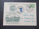 Berlin (West) 1950 Sonderpostkarte 100 Jahre Oberpostdirektion Berlin P 11 Mit Notopfer Und SSt M-Gladbach Jubila - Postkaarten - Gebruikt