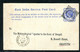 Indes Anglaises - Entier Postal Avec Repiquage Météorologique De Berhampore Pour Calcutta En 1891 - O 188 - 1882-1901 Imperio