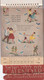 Delcampe - Jewish Weekly Calendar For Israel Children 1952/3 Pictures And Paintings Judaica - Big : 1941-60