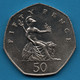 UK 50 PENCE 1982 KM# 932 Elizabeth II - 50 Pence