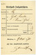 Würburg 1870 Briefpost Aufgabeschein Postschein Romsthal - 1800 – 1899