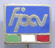 Volleyball Pallavolo - FIPAV Italia Association Federation, Vintage Pin Badge Abzeichen, Enamel - Volleybal