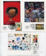 AUSTRIA 1981-98 Thirteen Maxicards With Modern Art Stamps. - Cartes-Maximum (CM)