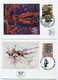 AUSTRIA 1981-98 Thirteen Maxicards With Modern Art Stamps. - Cartas Máxima