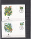 Cayman Islands / FDC / WWF - Perroquets & Tropicaux