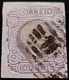 PORTUGAL - D. Pedro 100 Reis, Lilás, Mf 9 - Usado, Normal - Oblitérés