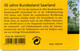 2007 REP. FED. TED. 50 Jahre Bundesland Saarland, MNH ** Booklet Un. L2427 - Altri & Non Classificati