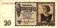 2 Billets > Allemagne  > 15 Juin 1939   20 Reichsmark > Comme Neuf / SUP  > C 04 > - 20 Reichsmark