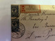 (3 L 4) Russia - Registered Letter Posted To Denmark - With Was Seal At Back - Maybe Posted In 1945 ???? - Cartas & Documentos