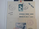 BG14 FRANCE BELGIQUE USA  BELLE LETTRE RECO. RRR 1946  VIGNETTE CRF ++AERIEN++AFFRANCH. PLAISANT - 1927-1959 Storia Postale