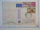 BG14 FRANCE  BELLE CARTE RAID INTERROMPU   1935 MARSEILLE V.  AMERIQUE DU SUD  +AFFRANCH. PLAISANT - 1927-1959 Lettres & Documents