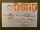 LETTRE TP ONE PENNY X4 OBL.MEC. AP 4 68 LONDON EC + Cachet D'entrée 5 AVRIL 68 ANGL AMB CALAIS D - Cartas