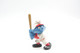 Smurfs ADVERTISING Nr 112 - *** - Stroumph - Smurf - Schleich - Peyo - Baseball - Schtroumpfs