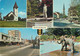 Switzerland Postcard Wetzikon 1983 Multi View Elephant Fountain Church - Wetzikon